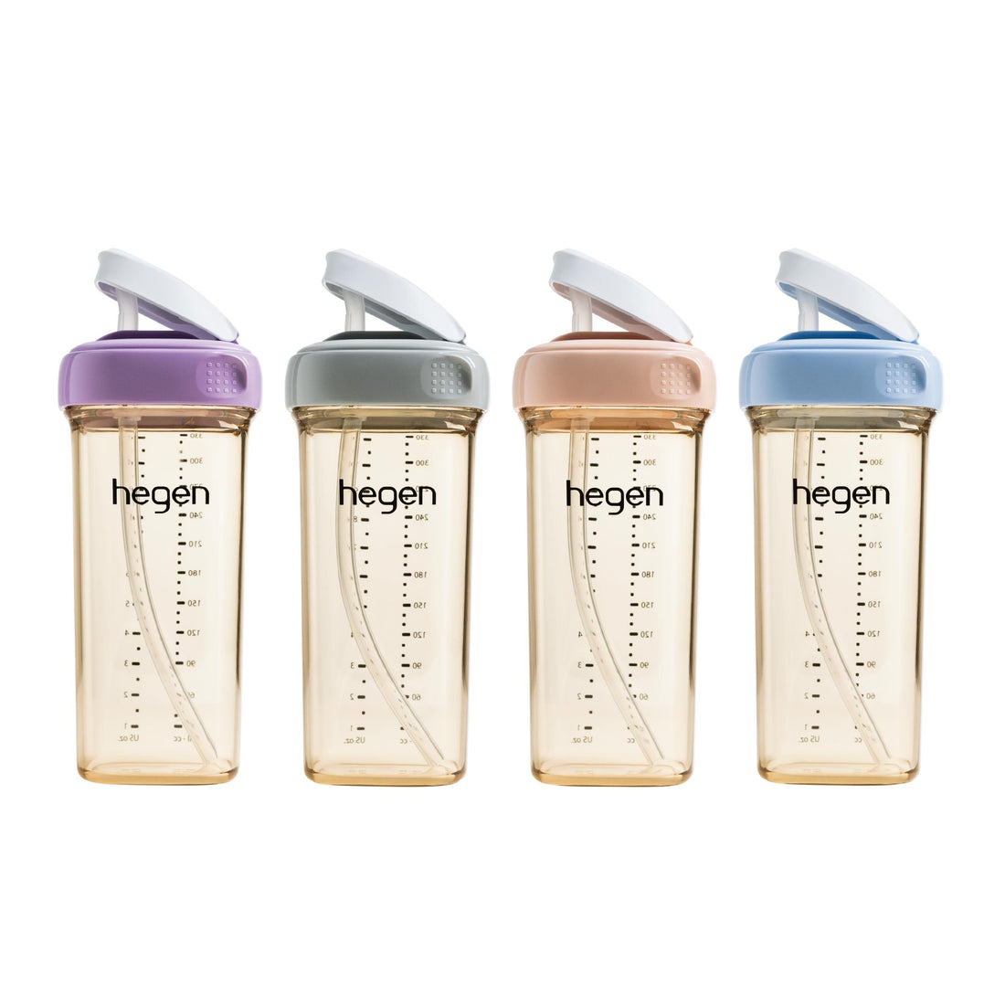 Hegen PCTO™ 330ml/11oz Straw Cup PPSU (9 months and above) (Available in 4 colors)