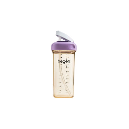 Hegen PCTO™ 330ml/11oz Straw Cup V3 PPSU Purple (9 months and above)