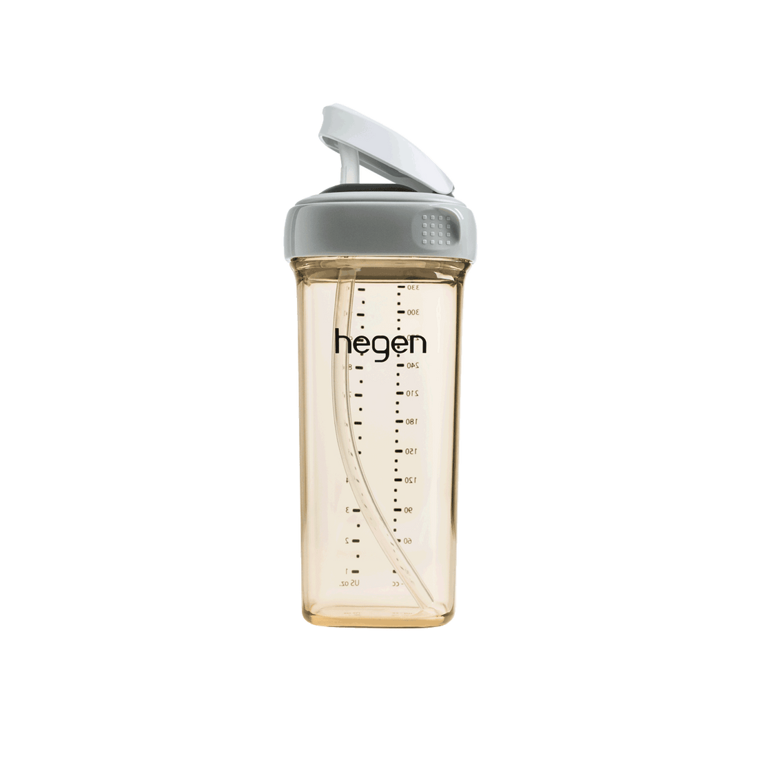 Hegen PCTO™ 330ml/11oz Straw Cup PPSU Grey (9 months and above)