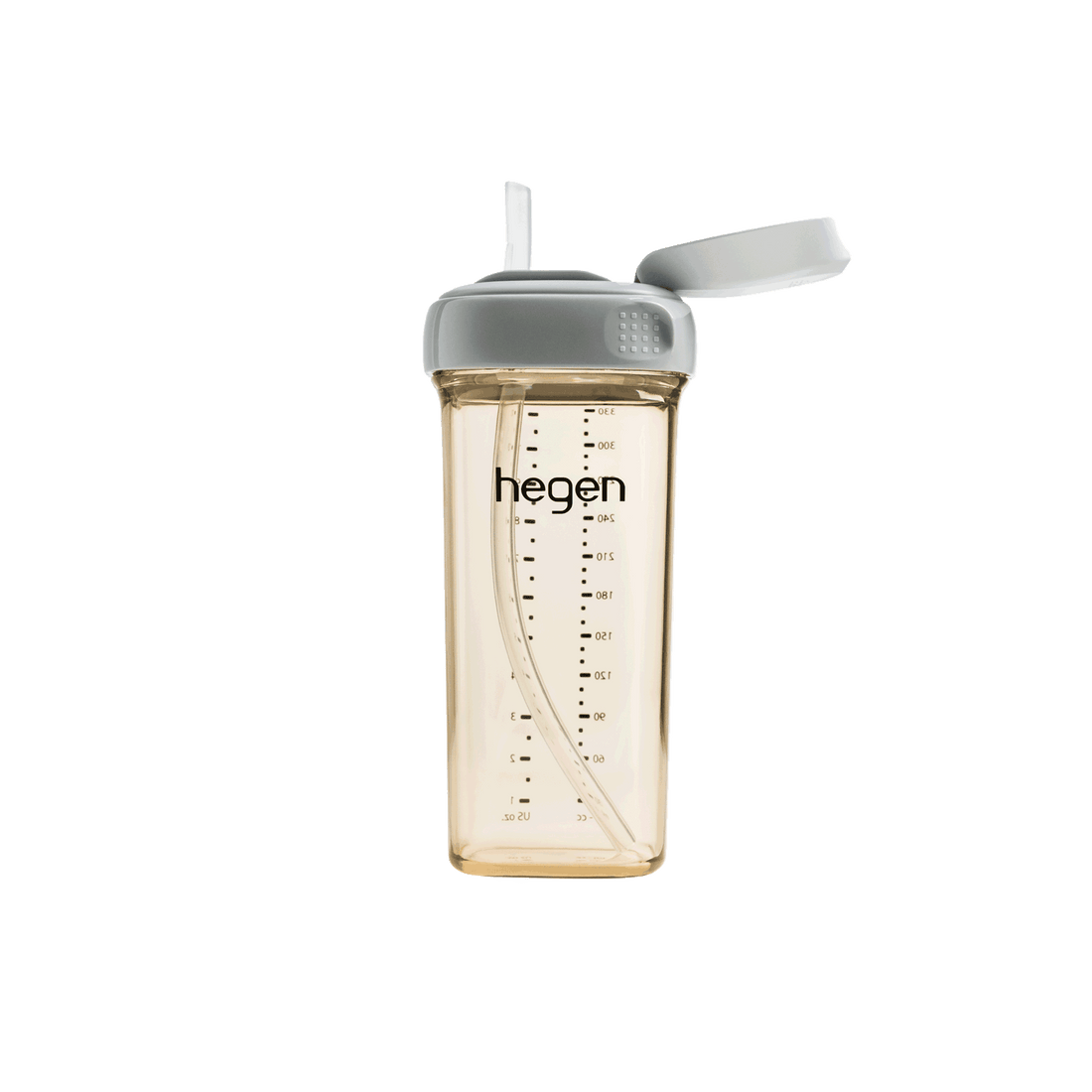 Hegen PCTO™ 330ml/11oz Straw Cup PPSU Grey (9 months and above)