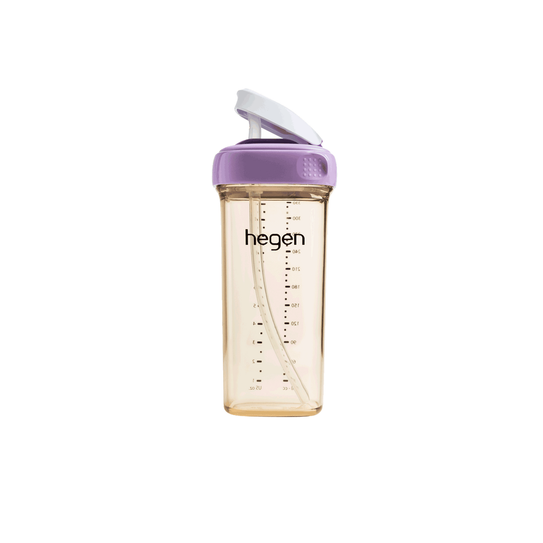 Hegen PCTO™ 330ml/11oz Straw Cup PPSU Purple (9 months and above)