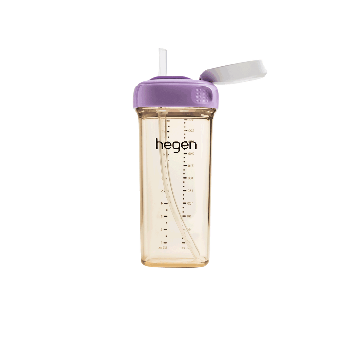 Hegen PCTO™ 330ml/11oz Straw Cup PPSU Purple (9 months and above)