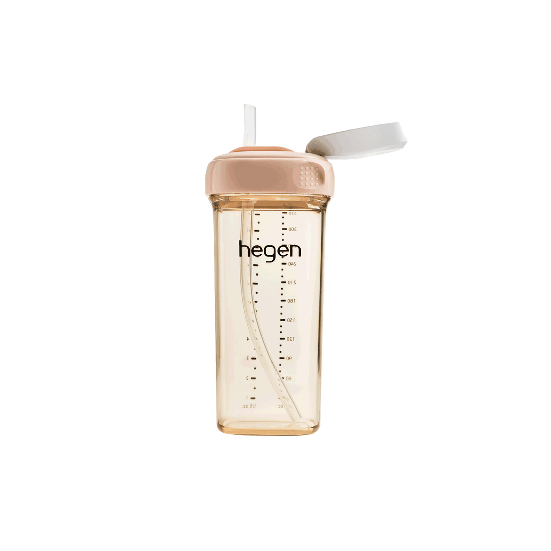 Hegen PCTO™ 330ml/11oz Straw Cup PPSU Pink (9 months and above)