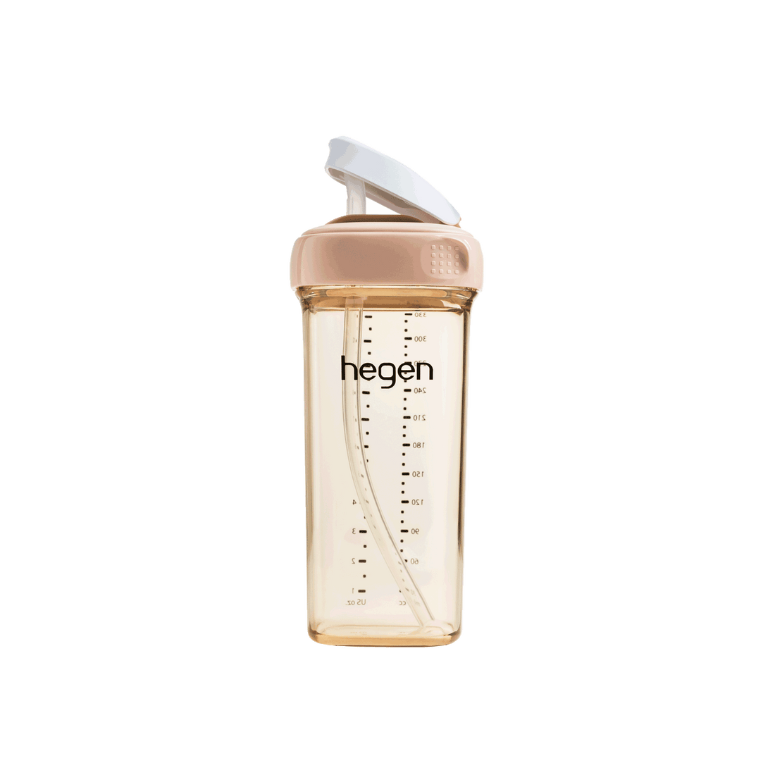 Hegen PCTO™ 330ml/11oz Straw Cup PPSU Pink (9 months and above)