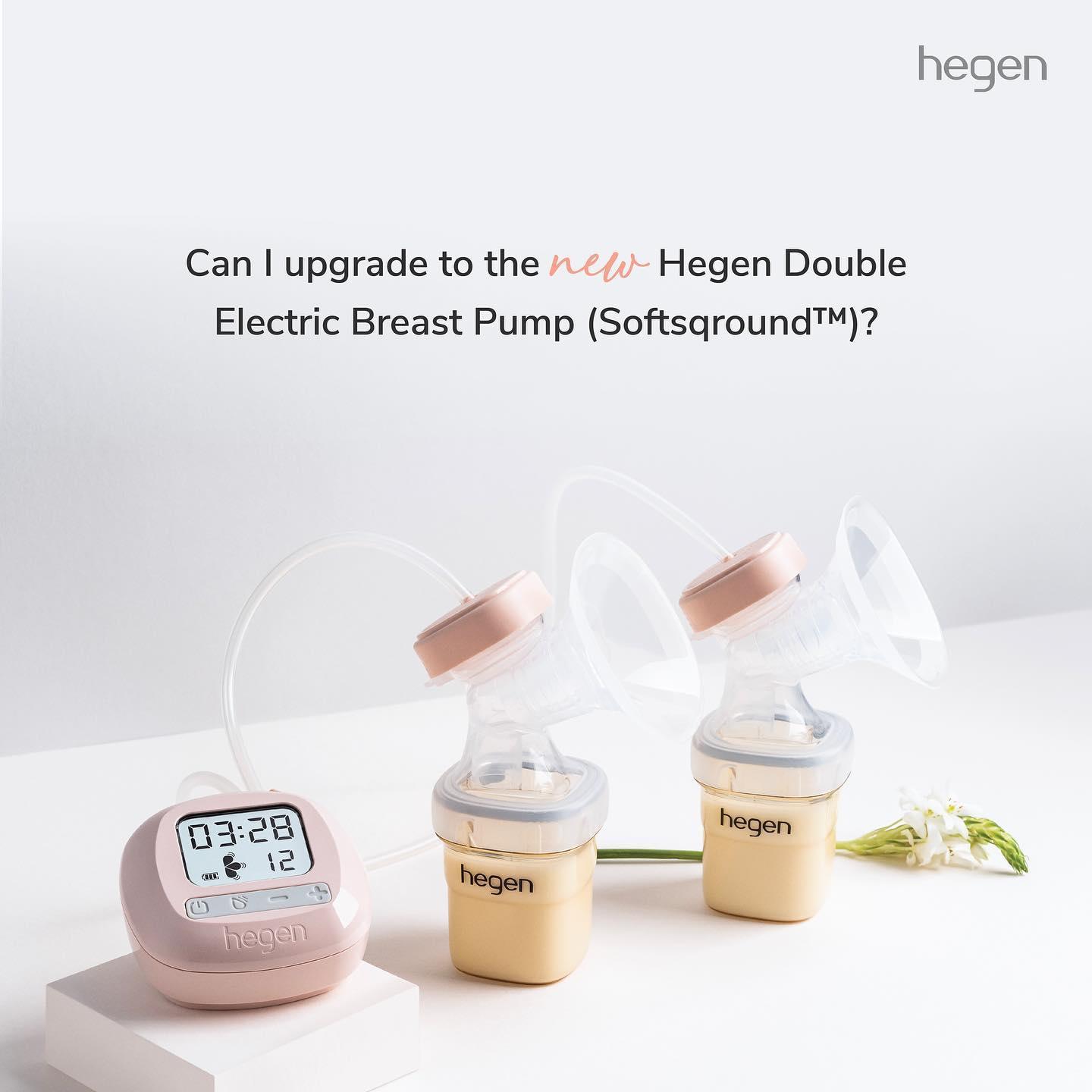 Hegen Double Electric Breast Pump (SoftSqround™) Upgrade Kit Bundle - Hegen