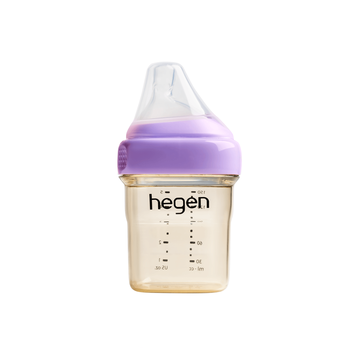 Hegen PCTO™ 150ml/5oz Feeding Bottle PPSU PURPLE with Slow Flow Teat (1 to 3 months) - Hegen