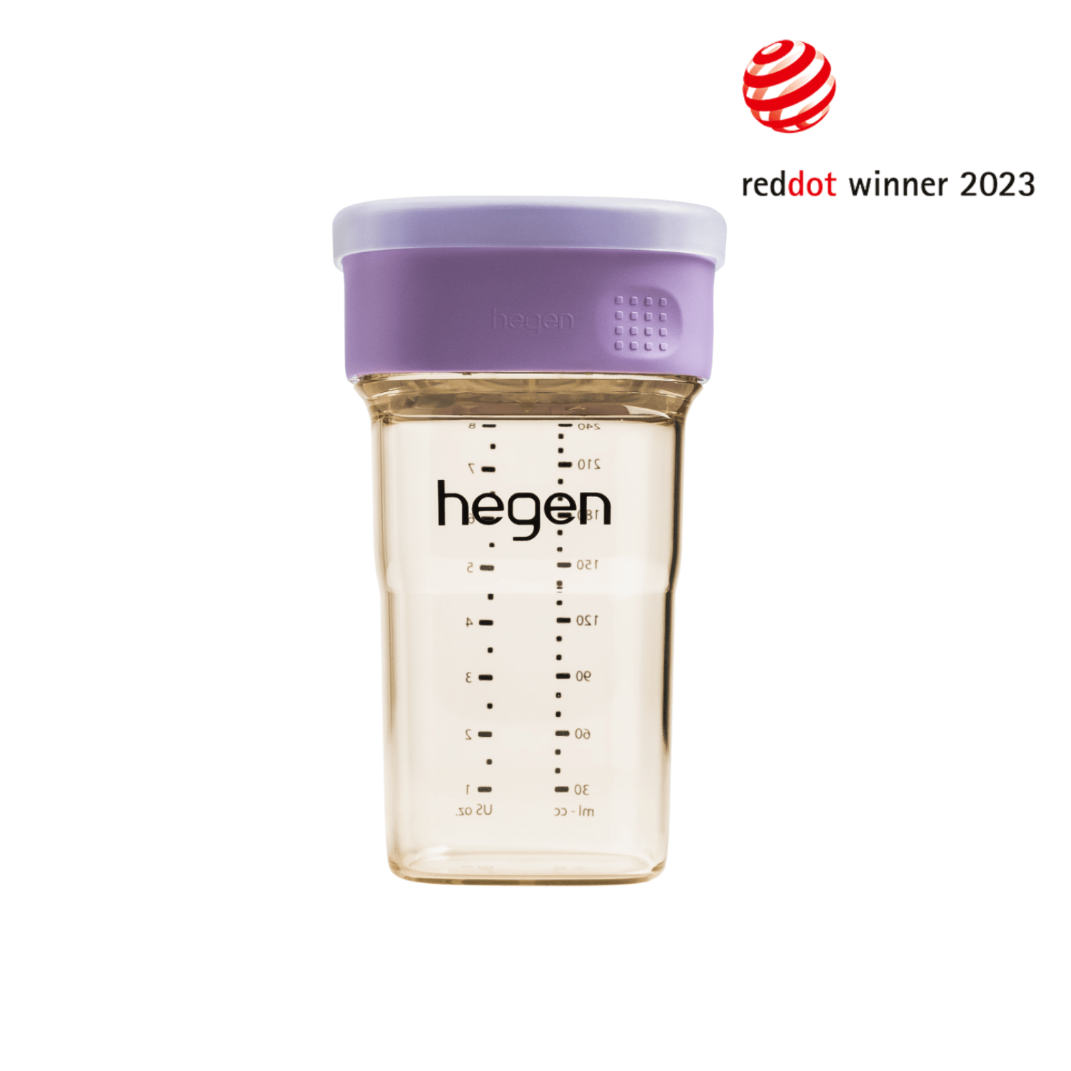 Hegen PCTO™ 240ml/8oz All-Rounder Cup PPSU Purple (12 months and above) - Hegen