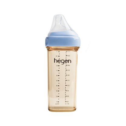 Hegen PCTO™ 330ml/11oz Feeding Bottle PPSU BLUE with Fast Flow Teat (6 months and beyond) - Hegen