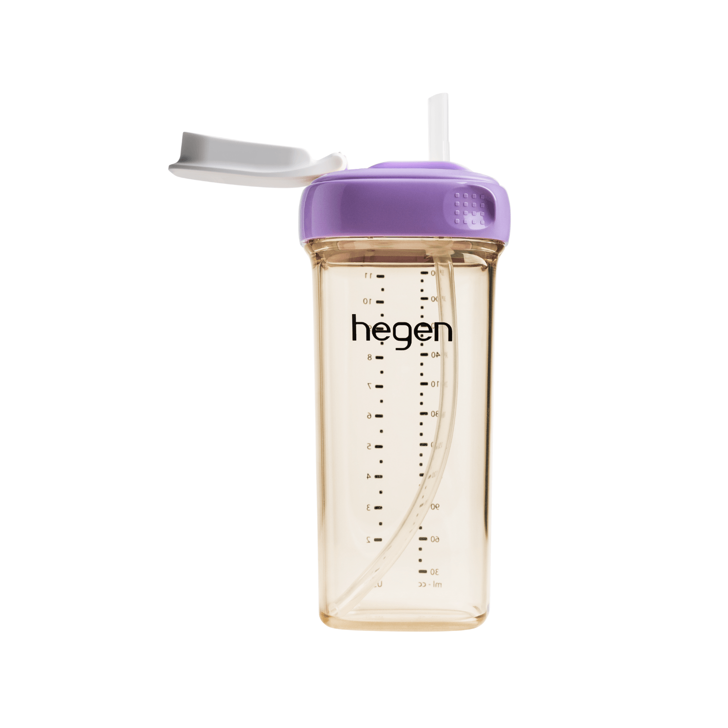 Hegen PCTO™ 330ml/11oz Straw Cup PPSU Purple (9 months and above) - Hegen