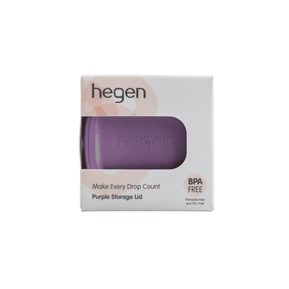 Hegen PCTO™ Breast Milk Storage Lid Purple - Hegen